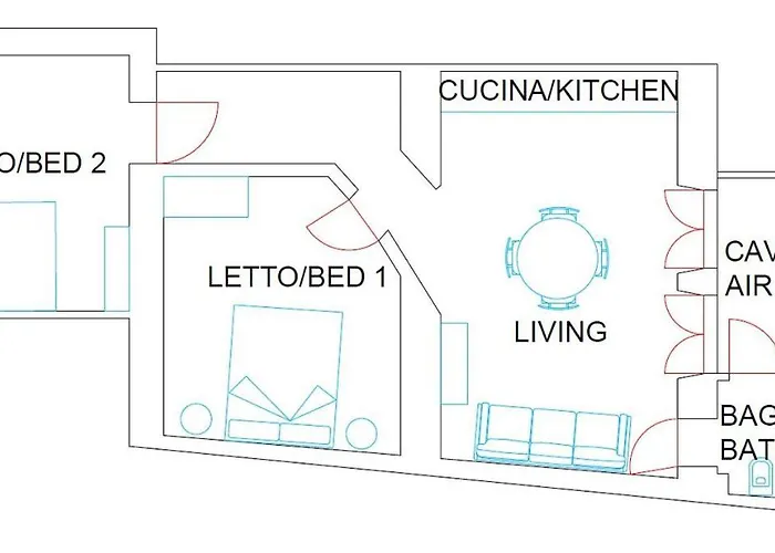 Lägenhet San Lucifero House *